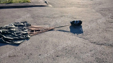 Появились фото странного предмета, из-за которого под Воронежем вызвали взрывотехников
